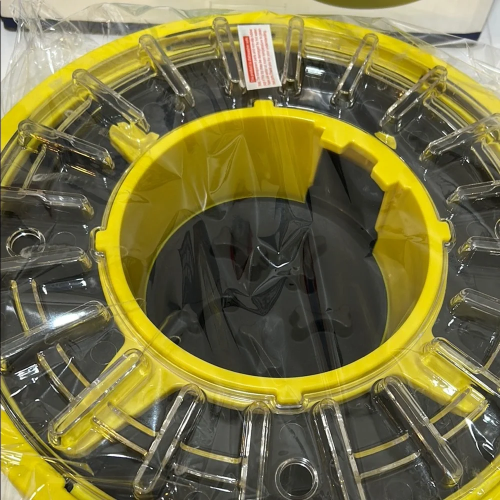 KADTC Rotating Slow Feeder Dog Bowl - Yellow NWT
